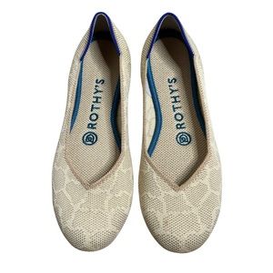 Rothy's The Flats Sahara Gold Size 6 Retired Print